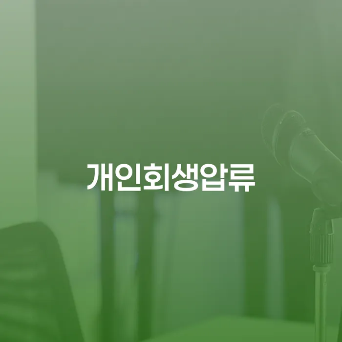 포항시 개인회생 폐지 채무조정제도을 이용하여 어떻게