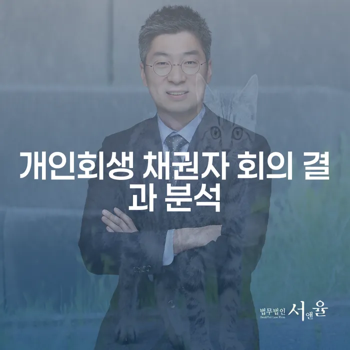 개인회생 채권자 회의 결과 분석은 어떻게 이루어지나요?