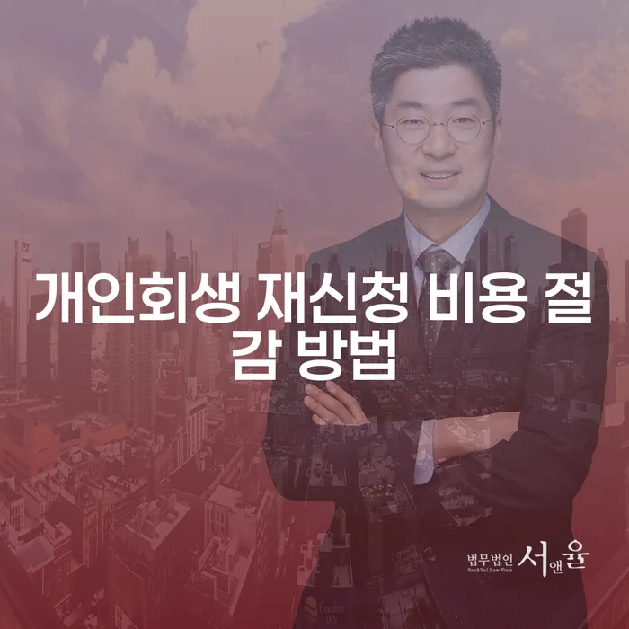 개인회생 재신청, 비용 절감 방법은 어떻게?