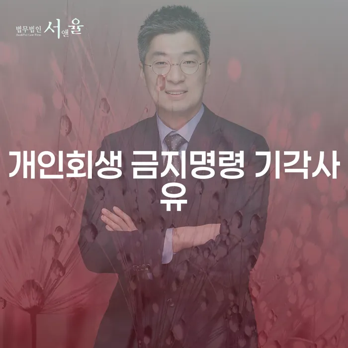 개인회생 금지명령 기각사유와 통장거래내역서, 무엇을 알아야 할까요?